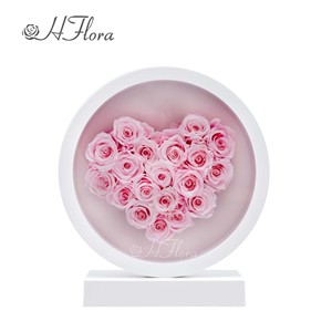 Lampada Hflora a Forma di Rosa Preservata Full <span class=keywords><strong>Moon</strong></span>, Luminosità Regolabile con Controllo Touch, Tre Tonalità di Luce Calda e Fredda per Bambini, Donne e Ragazze - Product Image 5