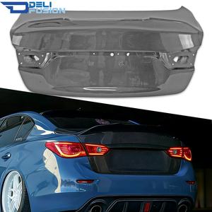 Maletero de carbono Q50 para Infiniti Q50 V37 DLF PSM tipo fibra de carbono (pre-facelift) 2013-2017 - Product Image 1