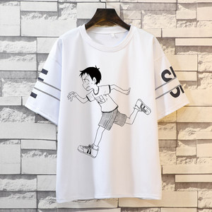 Nouveau T-shirt tricoté surdimensionné pour homme 2025 – Respirant, doux pour la peau, 100 % coton, broderie au col, haute qualité, décontracté - Product Image 5