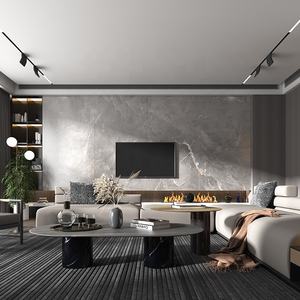 Losas de Mármol Blanco Grande para Pisos, Azulejos de Porcelana Crema para Paredes y Pisos, Piedra Sinterizada Carrara Bianco para Exteriores - Product Image 3