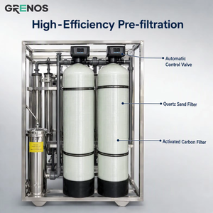 Système de purification d'eau à prix d'usine 50 75 100 GPD avec filtre à osmose inverse et stockage pour une eau potable propre - Product Image 1