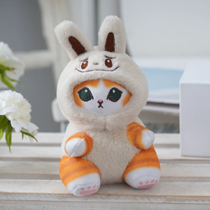 Llavero de Peluche de Gato Tiburón, Lindo y Moderno, Muñeco de Peluche de Gato Tiburón para Disfrazarse - Product Image 4