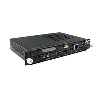 Core i7 1165G7 OPS komputer 4k UHD display HDD NVme SSD DDR4 RAM 4USB tampilan papan tulis industri komputer Mini OPS PC