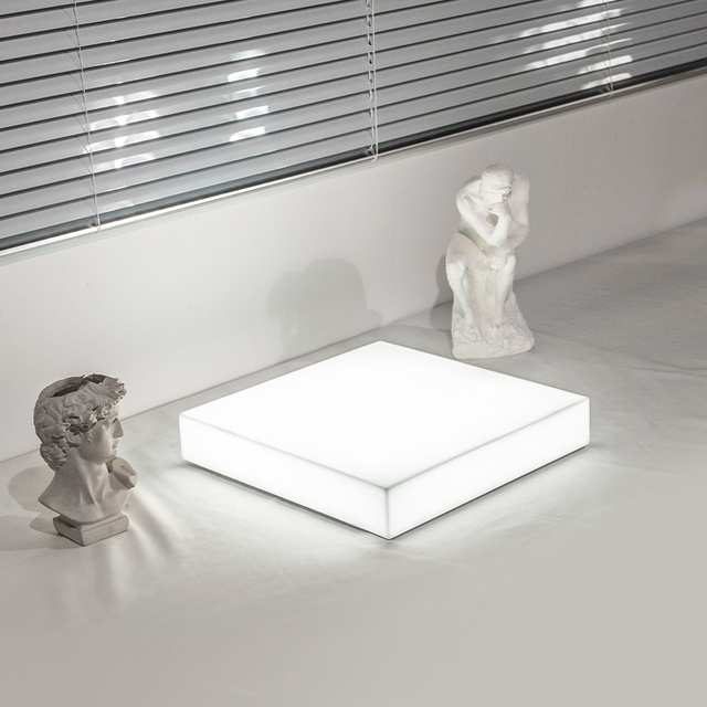 Desktop Rechargeable Luminous Base Desktop Visualizer Product Display Lightbox Jewelry Display Stand