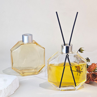 Bouteille diffuseur de parfum en verre ambré de luxe Malone 200 ml vide en gros, diffuseur d'aromathérapie