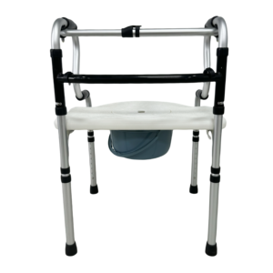 Andador Plegable 3 en 1 CAREME CA911, Marco <span class=keywords><strong>de</strong></span> Apoyo <span class=keywords><strong>para</strong></span> Caminar con Altura Ajustable, Silla <span class=keywords><strong>de</strong></span> <span class=keywords><strong>Ducha</strong></span> Multifuncional <span class=keywords><strong>para</strong></span> Personas <span class=keywords><strong>Mayores</strong></span>, 120 kg - Product Image 3