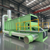 Máquina Separadora de Aire por Gravedad en Zig Zag de Alta Eficiencia con Motor de 7.5/15 kW para Reciclaje de Papel y Residuos Sólidos (Modelo FXZ800)