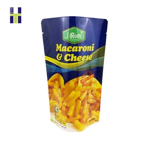 macaroni food packaging plastic bag