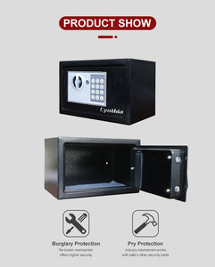 2024 Hot-selling Smart Mini Safe Electronic Hotel Safe Box Casino Money Safe - Product Image 4