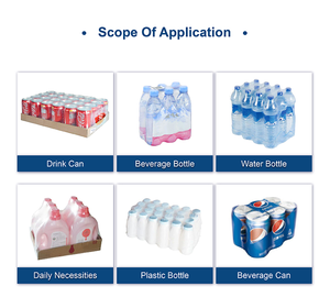 Machine à emballer thermorétractable Machine d'emballage sous film entièrement automatique Machine d'emballage rétractable pour bouteilles - Product Image 4