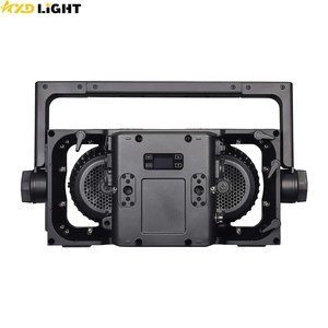 Faro Blinder da Esterno 2*300W 600W ad Alta Potenza con LED COB 5in1 RGBA+Bianco Caldo, DMX, IP65 Impermeabile, Effetto Scenico per Discoteca, 2 Occhi - Product Image 6