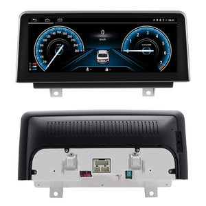 Navigation GPS de voiture à grand écran Android compatible avec la BMW série 1/2 F20/F30 de 2011 à 2017 avec Smart pour Bluetooth - Product Image 1