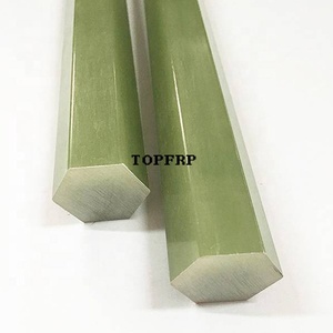 Hot Sale Insulated Epoxy <b>Resin</b> Fiberglass Hexagonal Rod - Product Image 2