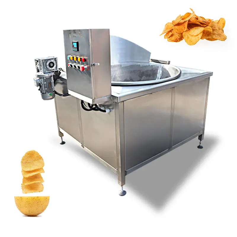 Промышленная фритюрница Bugle Chip, газовая хрустящая курица, электрическая мешалка для жарки, Freidora Industrials для картофеля