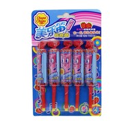 Fabriekslevering van aardbeiencola-smaak harde lolly's, fruitig zoet, cartoonvormig, zakformaat, 60g, 24 maanden houdbaarheid