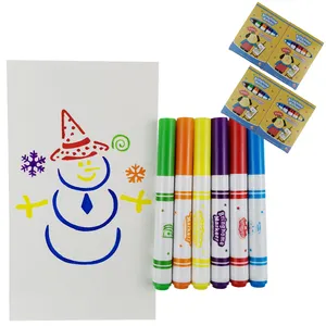 Colori assortiti Per Bambini FAI DA TE Disegno Penne regalo di Promozione Non Tossico Lavabile Feltro Punte Penne