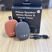 Haut-parleur sans fil sous oreiller, haut-parleur portable à conduction osseuse, audio privé sans déranger pour la chambre à coucher et le sommeil