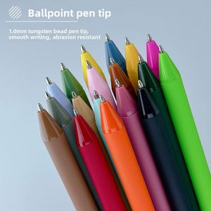 15 Bolígrafos de Gel de Color Macaron con Logotipo Personalizado, Bolígrafos de Plástico para Firmas Comerciales, Papelería Imprimible OEM - Product Image 2