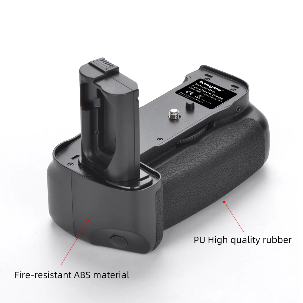 Moisture-Proof Black MB-780 Vertical Battery Grip for Nikon D780