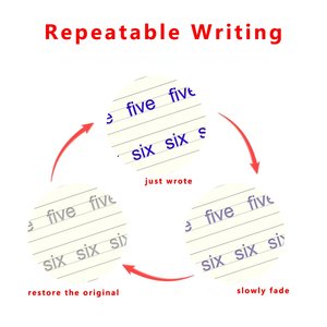 Cahier d'écriture réutilisable magique en gros pour enfants, cahier d'exercices d'écriture manuscrite, enfants, cadeaux et jouets - Product Image 4