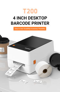 Imprimante d'étiquettes à ruban à prix d'usine, imprimante d'étiquettes thermique USB 203 DPI, imprimante d'étiquettes en or et en argent, imprimante d'étiquettes en PET, prend en charge diverses étiquettes - Product Image 2