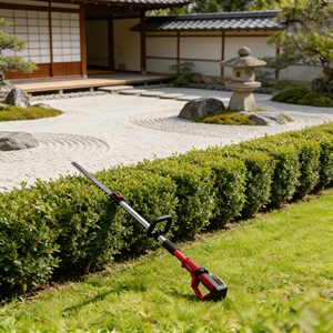 Taille-<span class=keywords><strong>haie</strong></span> télescopique sans fil électrique avec manche extensible longue portée - Product Image 3