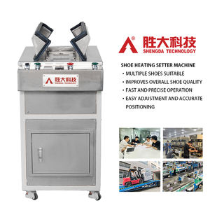 Machine de formage de chaussures SHENGDA à air chaud, type scellé, pour l'élimination des plis sur les semelles extérieures, machine de thermoformage pour la fabrication de chaussures de sport - Product Image 2