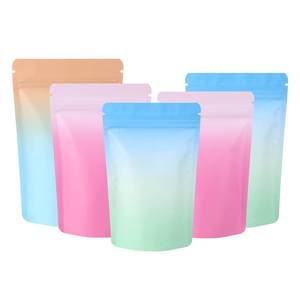Wholesale Matte Finish Resealable Pouches Custom Printed Aluminum Foil Zip Lock Bags for Food - Product Image 1