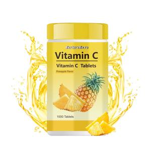 % 1000 sınır ötesi ihraç ananas aromalı <span class=keywords><strong>C</strong></span> vitamini tabletleri vücudun bağışıklığını ve genel sağlığını arttırmaya yardımcı olabilir. - Product Image 1