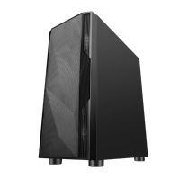 Boîtier de PC de bureau SAMA OEM, design avec fenêtre latérale en acrylique, boîtier de PC de jeu en verre trempé