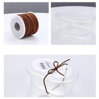 Conteneur à gâteau en plastique PS recyclable sur mesure pour tranches de tiramisu, emballage transparent de dessert, boîte à gâteau