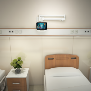 LCD/TV tıbbi monitör ve tablet kol sağlık tablet kol yüksekliği ayarlanabilir duvar montaj tıbbi monitör kol - Product Image 6