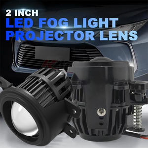 โปรเจคเตอร์ไฟตัดหมอก LED 2.0นิ้ว Bi Lens12V ไฟตัดหมอกสีขาวกันน้ำ3000K <span class=keywords><strong>สี</strong></span>เหลือง/6000K สำหรับ Toyota Corolla RAV4 <span class=keywords><strong>Honda</strong></span> Civic - Product Image 5