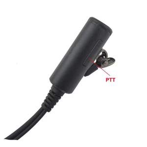 Écouteur acoustique PTT Agent secret Sécurité <span class=keywords><strong>Garde</strong></span> du <span class=keywords><strong>corps</strong></span> Écouteur radio à 2 broches pour GP68 GP88 CP010 CP140 GP68 EP450 DEP450 - Product Image 3