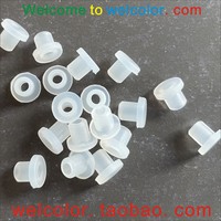 5.0 5.1 MM 5.1mm avec 3mm 3.0 diaphragme en silicone 3 trous fiche en caoutchouc fil câble câblage protection joints toriques joint torique scellé