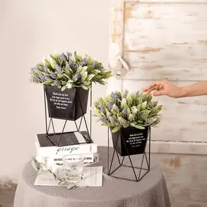2023 дизайн белое свадебное украшение дома искусственное цветочное растение с фруктами