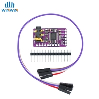 Interfaz ROBOT AITEWIN I2S PCM5102A, Decodificador DAC, Módulo Reproductor I2S GY-PCM5102, Placa de Formato PHAT para Raspberry Pi, Placa de Audio PCM5102