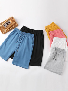Pantalones Cortos de Algodón Francés de Alta Calidad, Estilo Holgado, Secado Rápido, Transpirables, para Hombre, Verano - Product Image 5