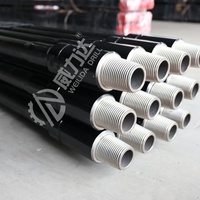 Tuyau de forage pétrolier en acier allié, filetage standard API NC46, pour le forage pétrolier, diamètre 4 pouces, épaisseur 8,38 mm