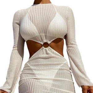 Haut cache-cœur dos nu pour femme avec découpes et liens latéraux - Product Image 2