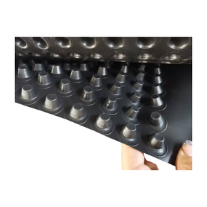 Couche de drainage des eaux pluviales du tunnel du toit avec noyau de fossette Panneau de drainage personnalisé <span class=keywords><strong>Géotextile</strong></span> laminé - Product Image 2