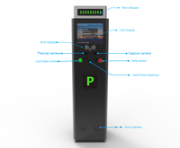 Système de gestion des tickets de stationnement automatique fabriqué en usine professionnelle Distributeur automatique de tickets de stationnement Robot de stationnement Porte automatique