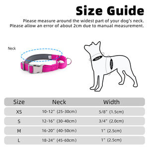 <span class=keywords><strong>Collar</strong></span> de nailon para perro, duradero, cómodo, ajustable, de lujo, a la moda, ecológico, para mascotas - Product Image 6
