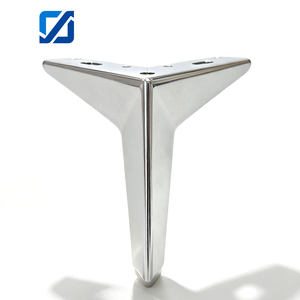 Pieds <span class=keywords><strong>de</strong></span> meubles en fer en forme <span class=keywords><strong>de</strong></span> L pour <span class=keywords><strong>cuisine</strong></span> moderne, salle à manger, atelier, usage intensif, épaisseur 1,5 mm, installation facile - Product Image 4