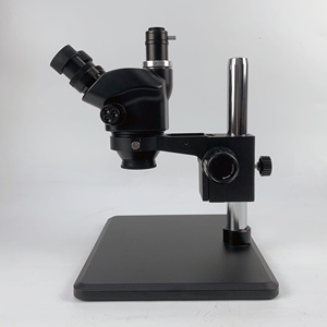 Microscopio estéreo trinocular industrial con base antivibración, <span class=keywords><strong>zoom</strong></span> 0.7x-5.0x, con control de la vibración - Product Image 3