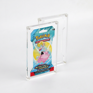 Estuche de exhibición vertical de acrílico de 7 pulgadas para tarjetas coleccionables, organizador rígido para paquetes de refuerzo - Product Image 1