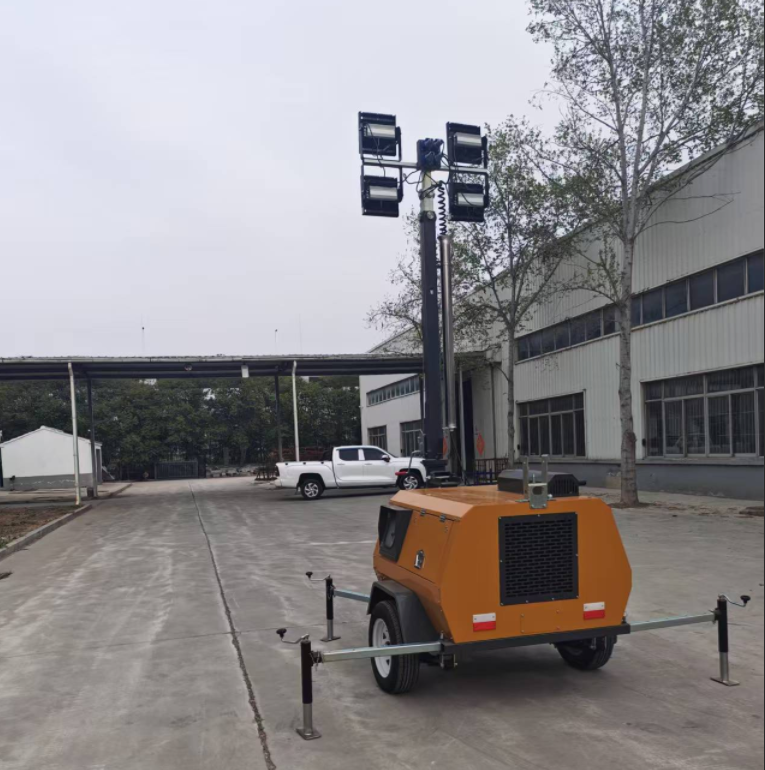 Diesel Generator 4 400W LED Lighting
