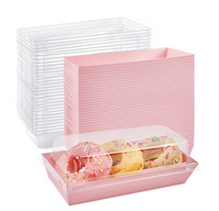 Nouveauté : Boîtes rigides pour pâtisserie, biscuits, gâteaux et desserts avec laminage mat et gaufrage, recyclables