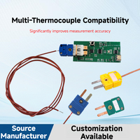 Module de mesure de température thermocouple Plug-and-Play Instrument Surveillance en temps réel Fonction BT sans fil OEM ODM pris en charge