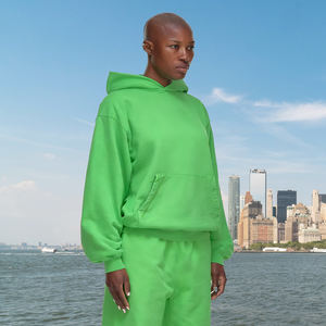 Acid Wash Sport Casual Hooded Sweatshirt Drop Shoulder for Puff Print Options 100% Cotton <b>Gym</b> Wear Heavyweight Streetwear <b>Hoodie</b> - Product Image 5